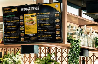 #Burger Ecran 1 (mobile)