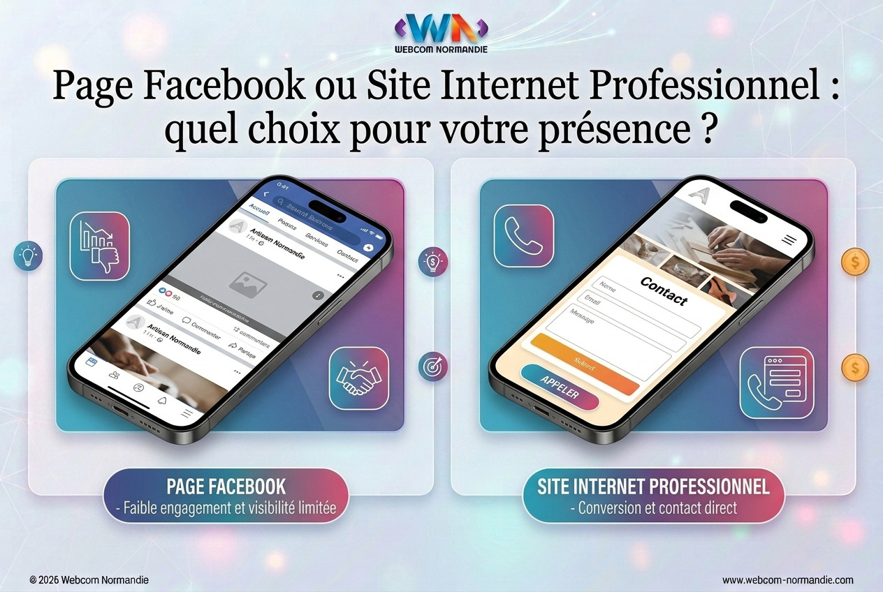 Site internet ou page Facebook : peut-on encore s'en passer en 2026 ?